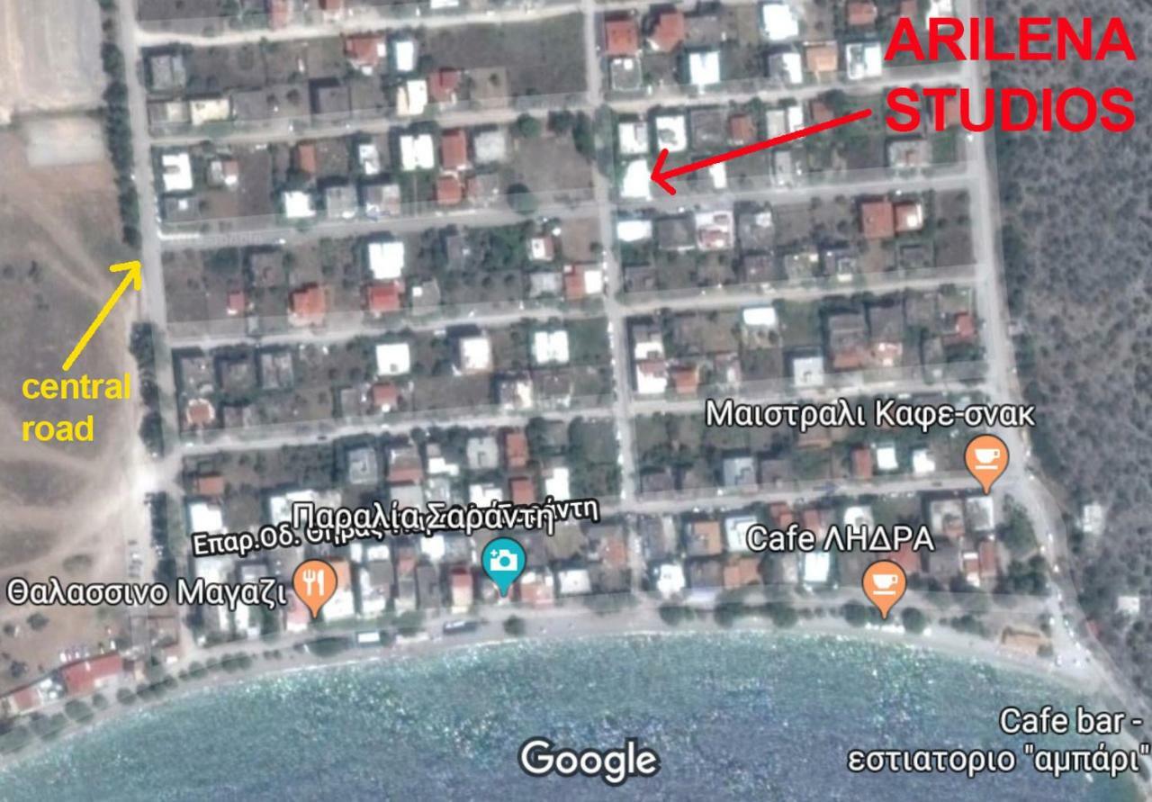 Arilena Studios Paralia  外观 照片